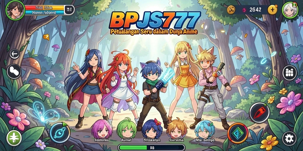 Screenshot BPJS777 menampilkan karakter anime menarik dalam misi seru.