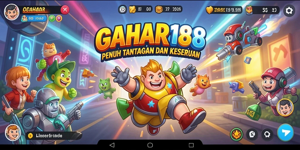 Screenshot GAHAR188 menampilkan gameplay seru dalam suasana Arcade.
