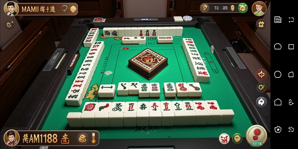 Tampilan menarik dari MAMI188 saat memainkan Mahjong dengan teman-teman.