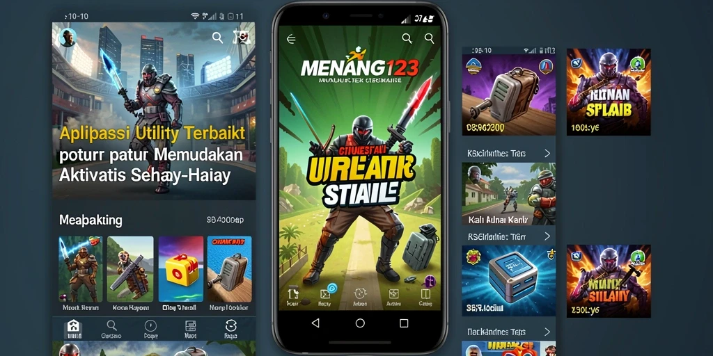 Tampilan antarmuka MENANG123 yang sederhana dan mudah dipahami.