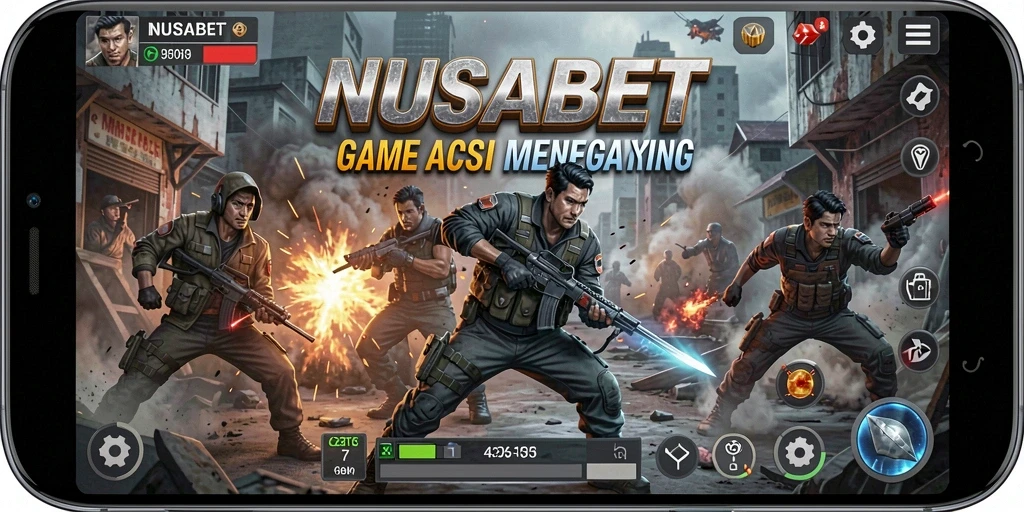 Gameplay seru dan mendebarkan dalam NUSABET.