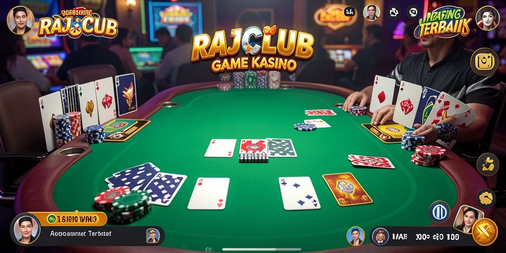 Tampilan gameplay mendebarkan di RAJACLUB dengan grafis berkualitas tinggi.
