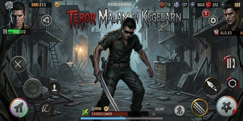 Gameplay S13 yang menegangkan dan penuh horor.