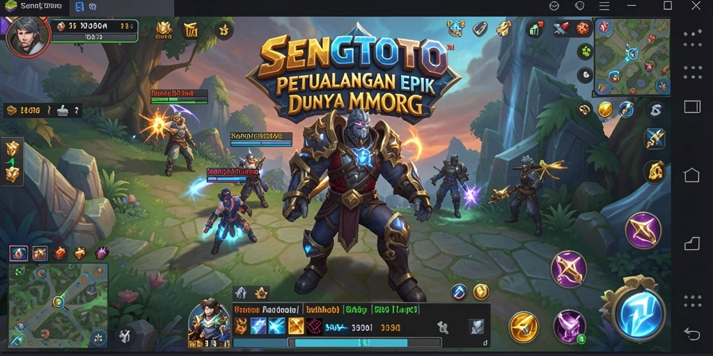 Tampilan screenshot gameplay SENGTOTO yang menunjukkan petualangan seru.