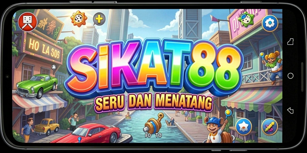 Tampilan gameplay SIKAT88 yang penuh aksi dan tantangan seru.