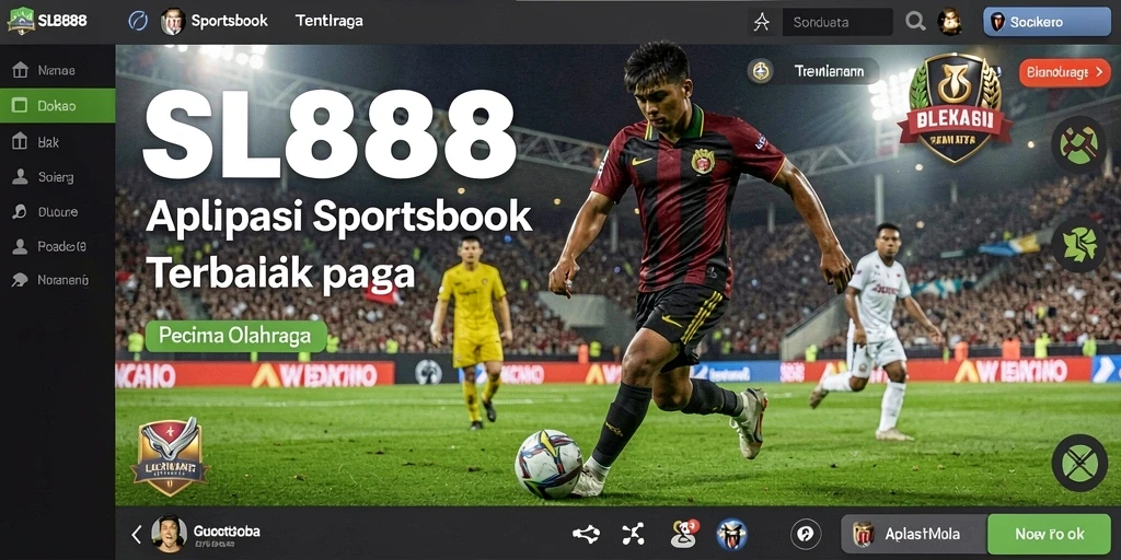 Tampilan menarik dari gameplay Sportsbook SL888 yang seru.