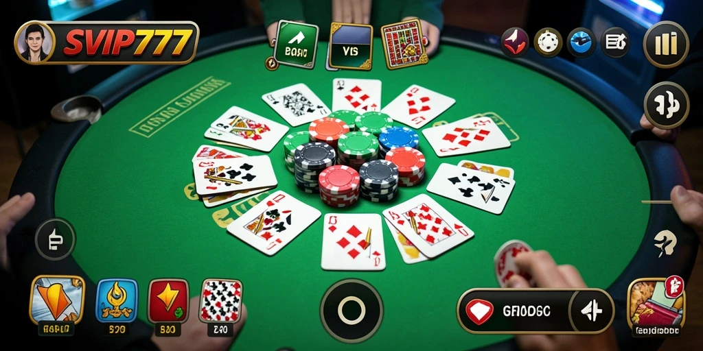Tampilan gameplay seru Gaple di SVIP777 yang menghibur.