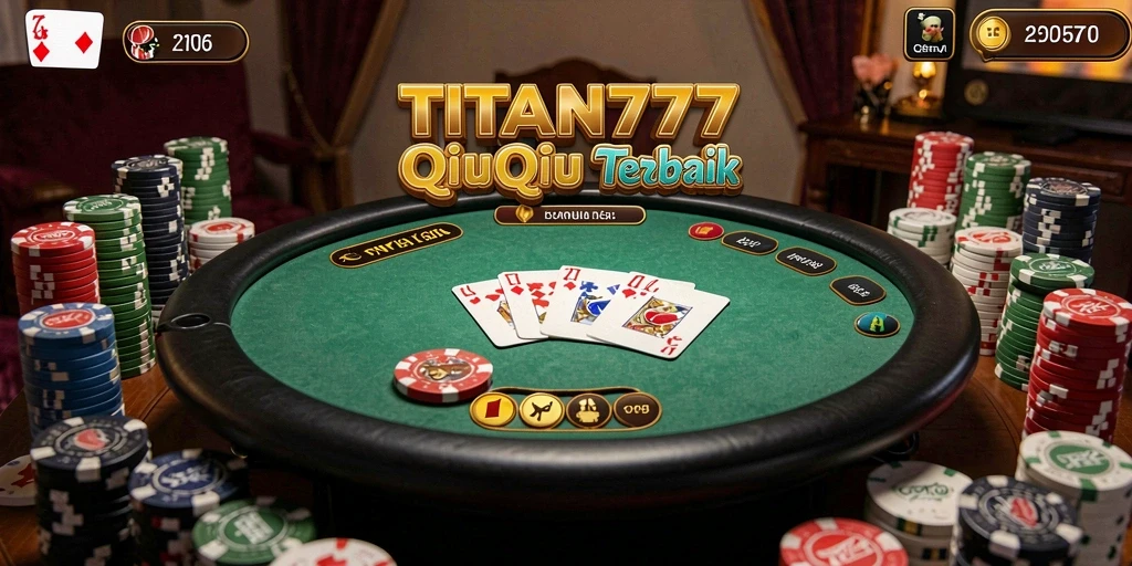Tampilan gameplay QiuQiu yang seru dan interaktif.