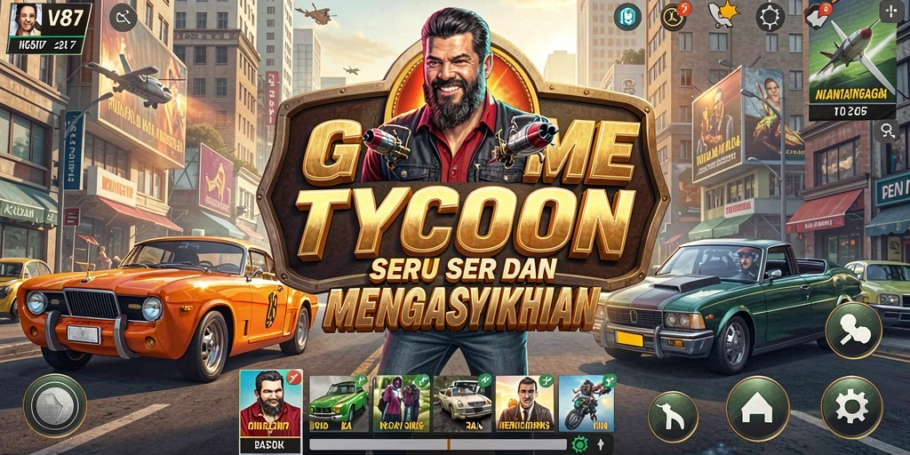 Tampilan gameplay V87 yang menarik dan menantang bagi pemain.